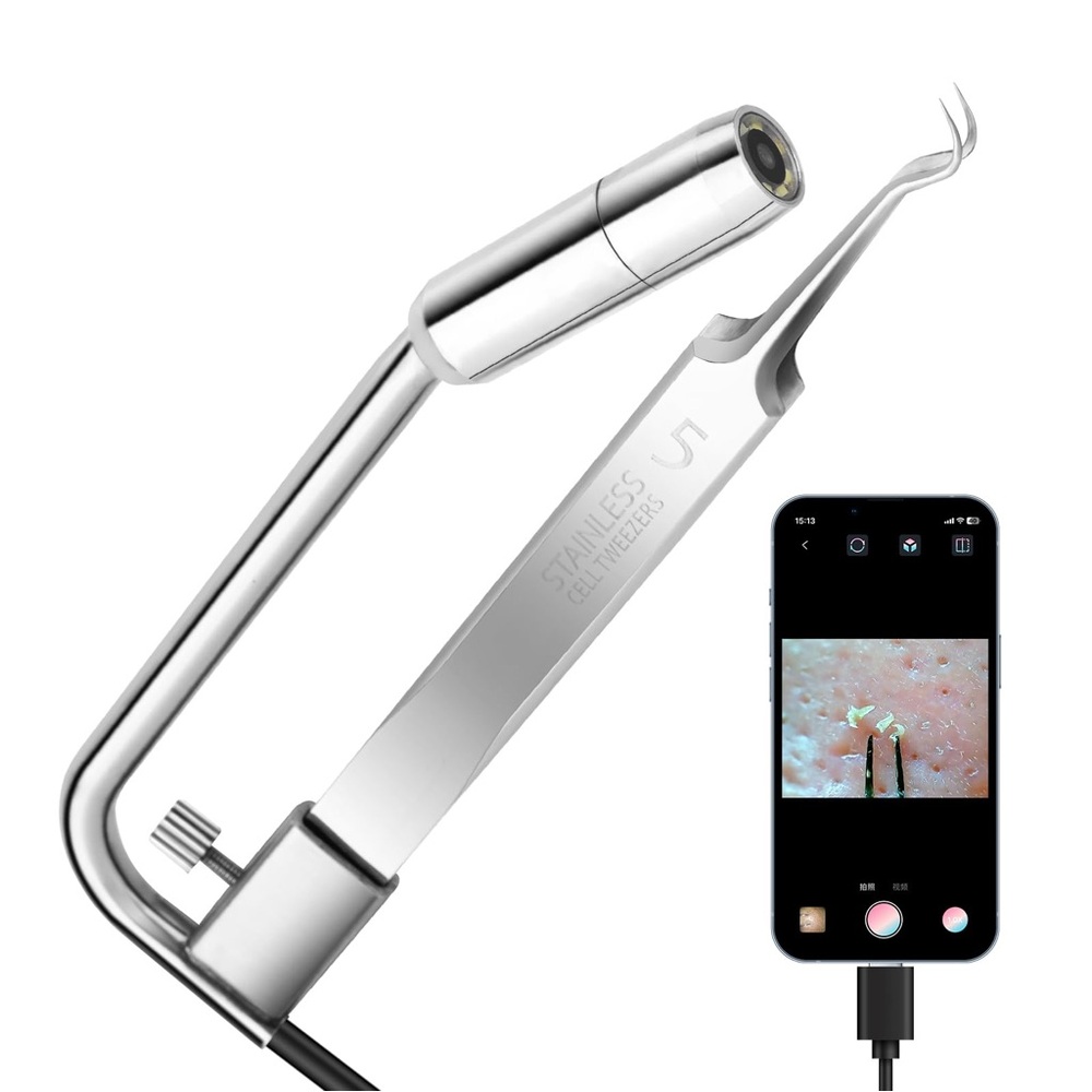 HD Camera Visual Black Head Remover for Face Tool w/20X Magnification 1080P